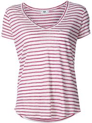 chest pocket striped T-shirt Paige