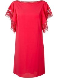 lace trimmed mini dress Blumarine