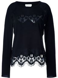 lace detail sweater Chloé
