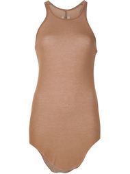 curved hem tank top Rick Owens