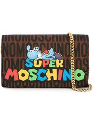 Super Mario monogrammed crossbody bag Moschino