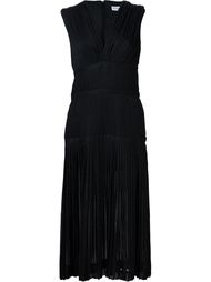 pleated v-neck dress Altuzarra