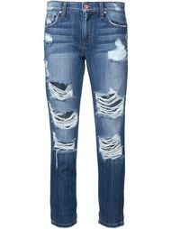 distressed cropped jeans Joe's Jeans