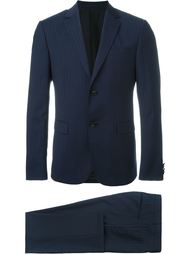 pinstriped fitted two piece suit Z Zegna