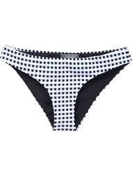 'Lily' gingham check bikini bottoms Onia