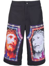 Christ print swimming shorts Givenchy