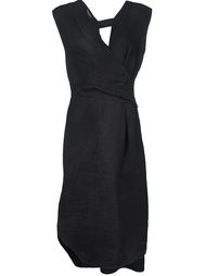 deep V-neck fitted dress  Narciso Rodriguez