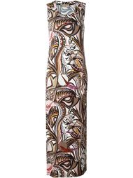 cricket print long dress Emilio Pucci