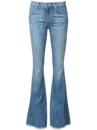 'The High Rose Low Bell' raw edge flared jeans Current/Elliott