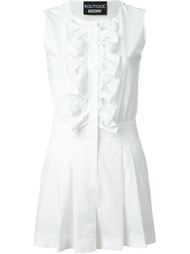 ruffled placket playsuit Boutique Moschino
