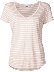 chest pocket striped T-shirt Paige