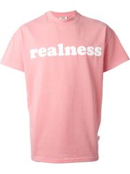 футболка с принтом 'Realness' Gcds