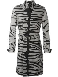 printed trench coat Burberry