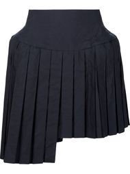 pleated asymmetric skirt Julien David