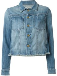 raw edge denim jacket Current/Elliott