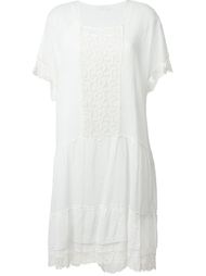 lace panel pleated dress P.A.R.O.S.H.