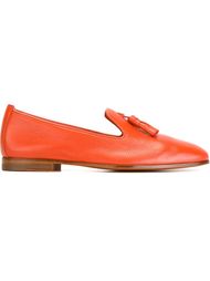 лоферы с кисточками Santoni