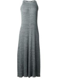 ribbed fitted sleeveless maxi dress Astraet