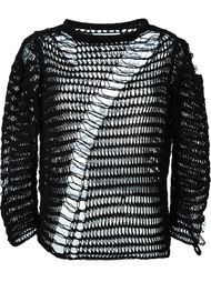 свитер открытой вязки Maison Margiela