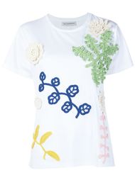 crochet appliqué T-shirt Vika Gazinskaya