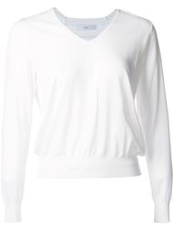 long sleeve v neck jumper Astraet