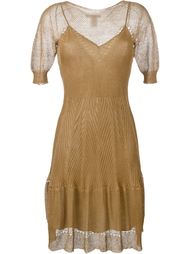 многослойное платье  Alberta Ferretti