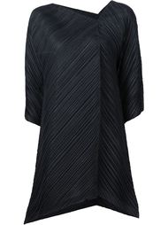 triangle cut pleated top Pleats Please By Issey Miyake