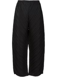 pleated cropped trousers  Issey Miyake