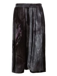брюки с узором  Yohji Yamamoto