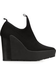 'Zen Uma' wedge boots United Nude