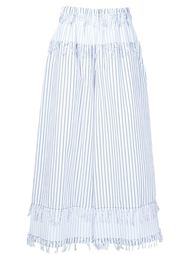 striped wide-leg trousers Cédric Charlier