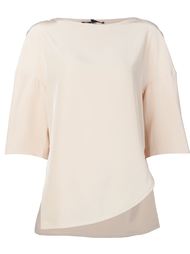 asymmetric hem blouse Tibi