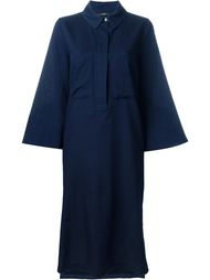 wide sleeve shirt dress Odeeh