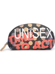 'Unisex' print make up bag Vivienne Westwood