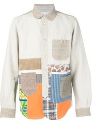patchwork shirt jacket Junya Watanabe Comme Des Garçons Man