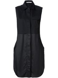 panelled shirt dress T By Alexander Wang