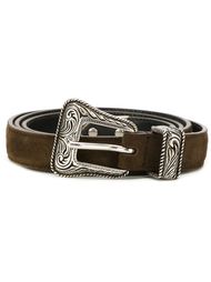 western buckle belt Saint Laurent