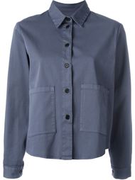 square pocket over-shirt jacket Barena