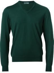 v-neck jumper Drumohr