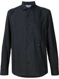 embroidered detail button down shirt Stone Island