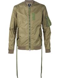 ribbon detail bomber jacket  Maharishi