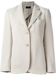 pocket detail single breasted blazer Theory