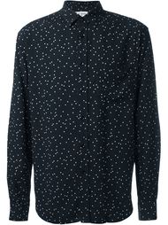рубашка в горошек Saint Laurent