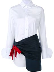 La Tunique Cotton &amp;amp; Wool Shirt Dress Jacquemus