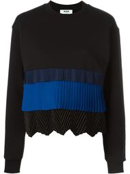 многослойная толстовка  MSGM