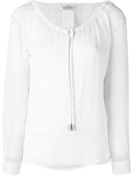 блузка с прозрачными рукавами Max Mara