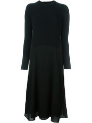 knit combo longsleeved dress T By Alexander Wang