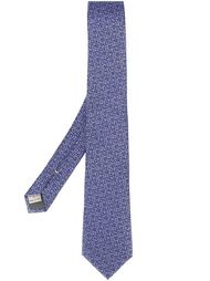 embroidered effect tie  Canali