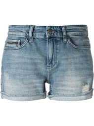 джинсовые шорты с потертой отделкой Calvin Klein Jeans