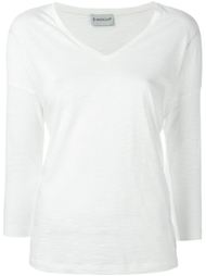 cropped sleeves T-shirt Moncler